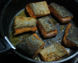 ✿簡単✿　ごま油香る生鮭の味ぽん炒め作り方4写真