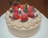デコレーションケーキ用ココアスポンジ作り方16写真