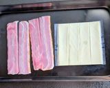 市松模様チーズベーコントースト作り方1写真