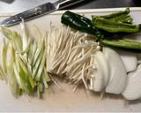 タレを使って簡単に！ピーマンの麻辣回鍋肉作り方1写真