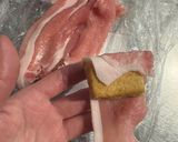 厚揚げの豚肉巻き油淋鶏（ユーリンチー）風作り方3写真
