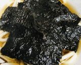めんつゆで簡単●味つけ海苔うどん作り方3写真