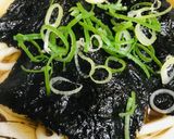 めんつゆで簡単●味つけ海苔うどん作り方4写真