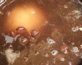 甘さシフト●黒蜜プラスのもち入りぜんざい作り方3写真