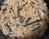 椎茸の旨味で☆鶏ひき肉の卵とじ丼作り方6写真