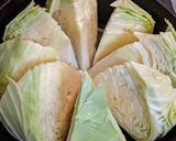 ダッチオーブンで作る鶏キャベごま風味作り方1写真