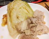ダッチオーブンで作る鶏キャベごま風味作り方6写真