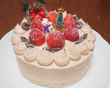 苺のチョコレートショートケーキ作り方14写真