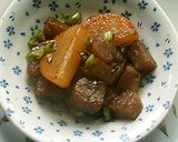 茹で大根とコンニャクのステーキ風作り方3写真