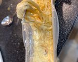 燻製鮭のカルボナーラ（レンジ調理水切不要作り方11写真