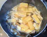 キノコと豆富の味噌汁作り方5写真