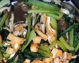 おばあちゃんの味再現♪小松菜の炊いたん作り方3写真