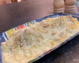 燻製鮭のカルボナーラ（レンジ調理水切不要作り方12写真