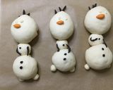 オラフのちぎりパン♪作り方12写真