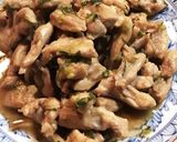 すぐできる！鶏セセリのバタポン炒め作り方3写真