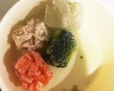 【離乳食中期・後期】簡単◎白身魚と野菜作り方1写真