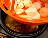 里芋の炊き込みごはん＋和風醤油あん作り方10写真