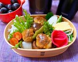 れんこん入りシャキシャキッ黒酢肉団子♪♪作り方7写真