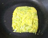 山盛りキャベツと卵のチーズトーストサンド作り方3写真