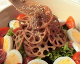 れんこんチップのツリーサラダ作り方4写真