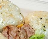 簡単✨大根菜を使った味噌風味おにぎり作り方2写真