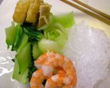 春雨とチンゲン菜の冷たいおひたし作り方3写真