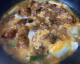 市販の焼き鳥で簡単♡とろとろ親子焼き鳥丼作り方9写真