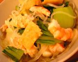 春雨とチンゲン菜の冷たいおひたし作り方5写真