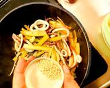 作り置きセロリとイカ、水菜の中華風ナムル作り方3写真