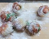 ちくわとソーセージの磯辺揚げ作り方5写真