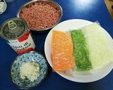 栄養満点【和風】ミートソース【パスタ】作り方1写真