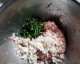 ｼｬｷｼｬｷ蓮根と大量大葉入りの鶏つくね作り方1写真