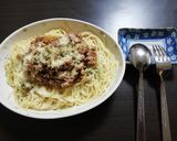 栄養満点【和風】ミートソース【パスタ】作り方9写真