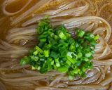 鶏がらスープで☆簡単な親子フォー☆作り方11写真