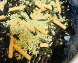 お茶漬け●味つけ海苔＋梅干しののり茶漬け作り方3写真
