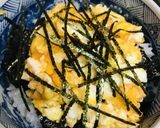 シンプル●海苔＆半熟玉子のしょう油味醂丼作り方3写真
