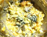 玉子サンド　鮒寿司の飯＆花山葵醤油漬け作り方3写真