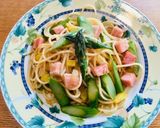 10分で完成！アスパラ＆ベーコンパスタ作り方5写真