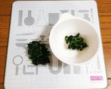*ほうれん草と米粉のミニロールケーキ*作り方1写真