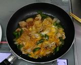 超簡単、早い、失敗0:焼肉のタレ卵とじ作り方4写真