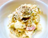 セブンの材料だけで！ザーサイポテサラ作り方5写真