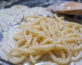 牛乳でも濃厚！きのこクリームパスタ作り方9写真