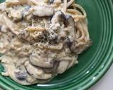 牛乳でも濃厚！きのこクリームパスタ作り方10写真