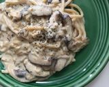 牛乳でも濃厚！きのこクリームパスタ作り方10写真