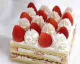 ナッペ不要！簡単スクエアケーキ作り方9写真
