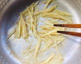 お弁当 常備菜に!こんにゃくの甘辛生姜煮作り方3写真