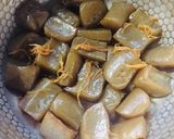 お弁当 常備菜に!こんにゃくの甘辛生姜煮作り方6写真