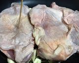 クリスマス♡正月♡鶏もも肉の黒酢照り焼き作り方2写真