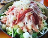 白菜ミルフィーユ鍋作り方1写真