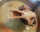 生ハム原木の骨で！ 本格とんこつラーメン作り方13写真